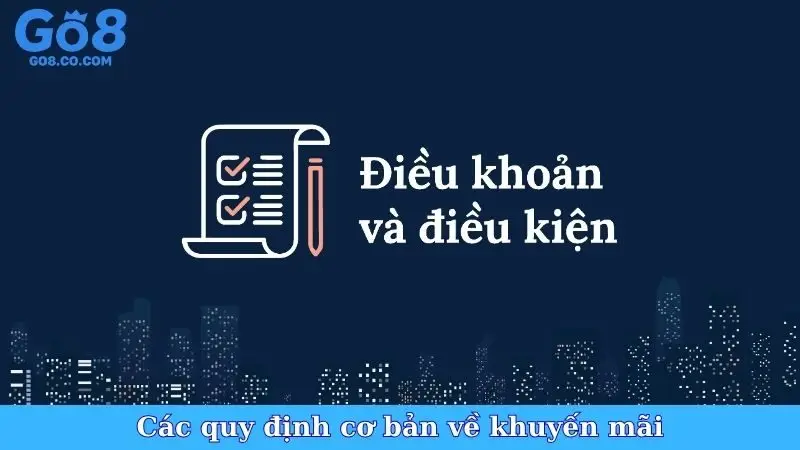 Các quy định cơ bản về khuyến mãi