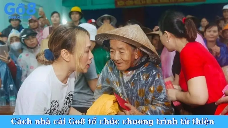 Cách nhà cái Go8 tổ chức chương trình từ thiện